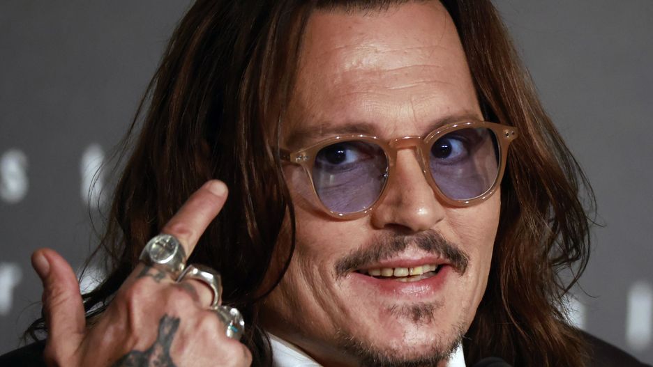 Johnny Depp na festiwalu filmowym w Cannes