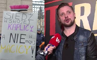 Znany youtuber ostro o Czarnym Proteście: "Popieram, ale nigdy bym nie powiedział, że aborcja jest ok"