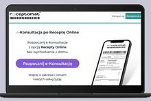 Receptomat.pl na laptopie, fot. mockupbro