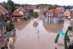 Kłodzko pod wodą. Mamy nagranie z drona