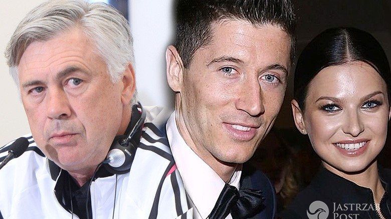 Carlo Ancelotti komentuje ciążę Anny Lewandowskiej