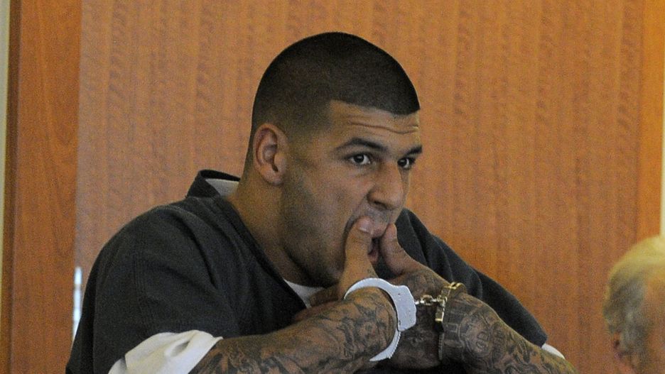 Aaron Hernandez. Narzeczona rozpłakała się na wizji