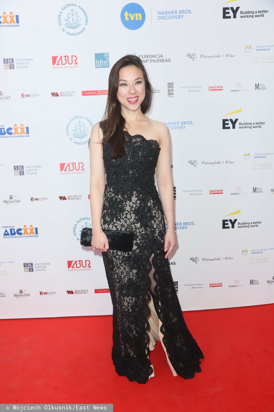 Aleksandra Wiśniewska na gali akcji Cała Polska czyta dzieciom