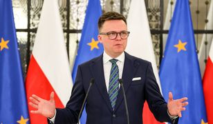"Za długo próbowano dzielić". Marszałek Sejmu wystąpił z orędziem