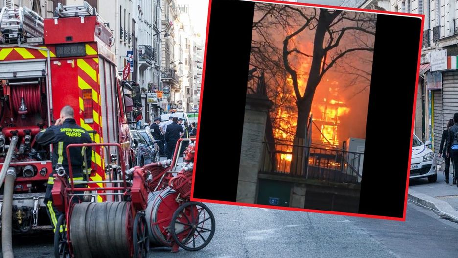Ogromny pożar w Paryżu. Z ogniem walczyło 150 strażaków