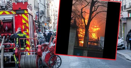 Ogromny pożar w Paryżu. Z ogniem walczyło 150 strażaków