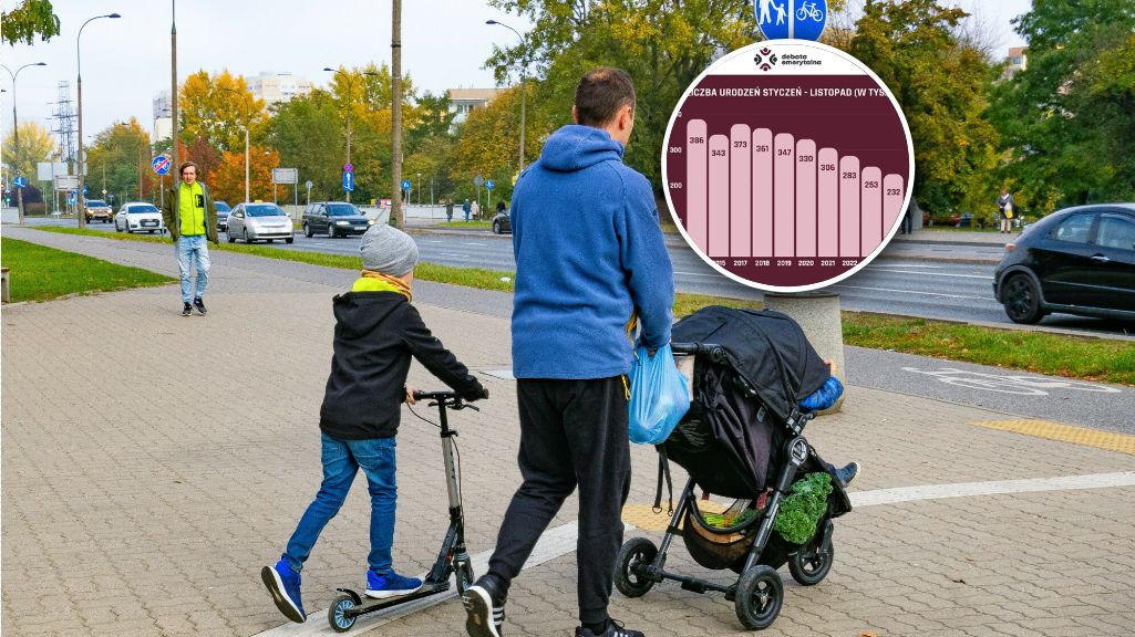 Liczba urodzeń w Polsce spada z roku na rok