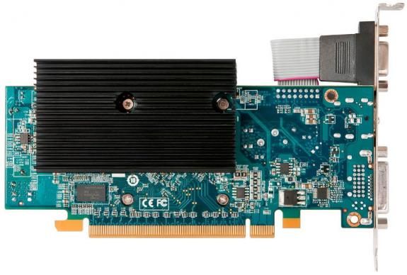 karta his radeon hd6570 - widok od spodu