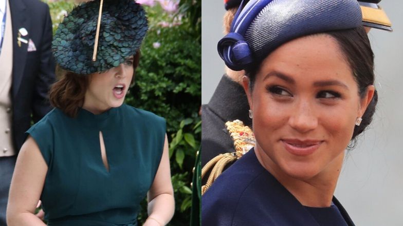 Meghan Markle zaliczyła towarzyską wpadkę na ślubie Eugenii