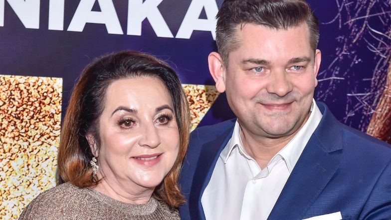 Danuta Martyniuk w skórzanej mini w USA