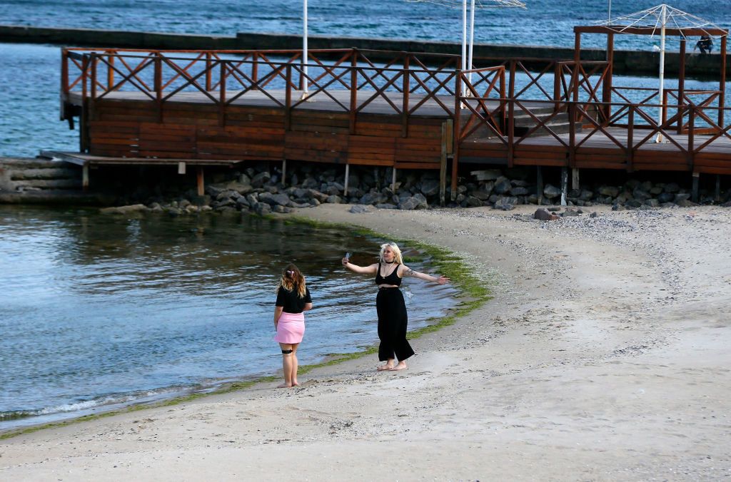 Sezon plażowy w Odessie zaczyna się standardowo pod koniec maja. W tym roku jest inaczej