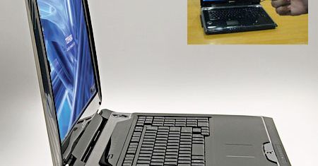 Toshiba Qosmio G55 - notebook sterowany gestami