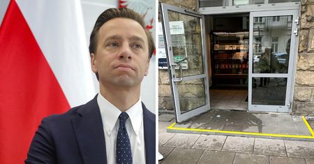 Groźny incydent przed biurem Platformy. Bosak: to prowokacja