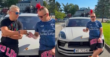 Skolim NIE OSZCZĘDZA na współpracownikach. Luxon otrzymał od niego Porsche za KILKASET TYSIĘCY. Taki pracodawca to skarb?