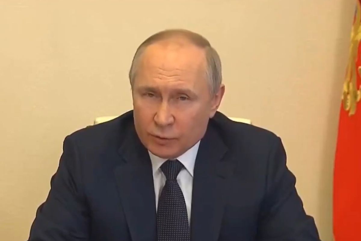 Putin przemówił. "Rusofobiczna machina". Mocne słowa wprost do kamery