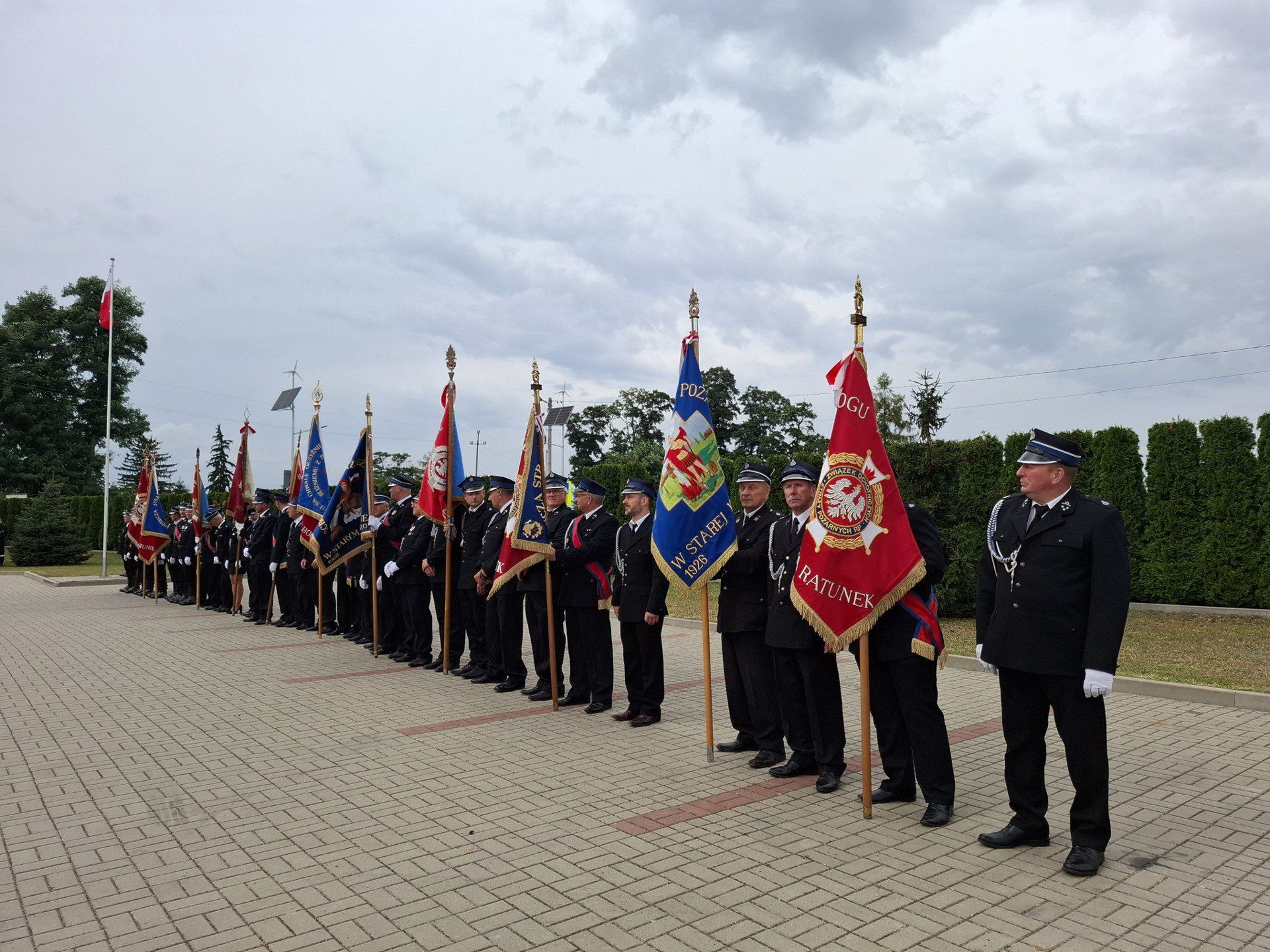 Podczas jubileuszu 120-lecia OSP Żelazna uhonorowano najlepszych strażaków