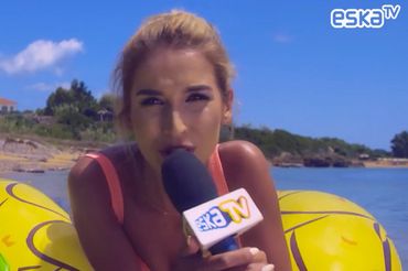 Ola Kot w Eska TV, fot. youtube / Eska