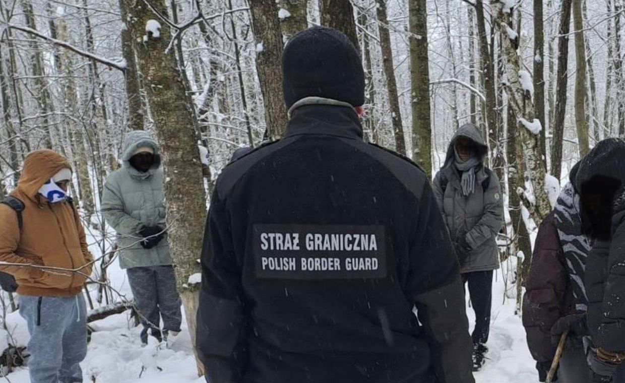 Akcja Straży Granicznej. 12 cudzoziemców chciało jechać do Niemiec