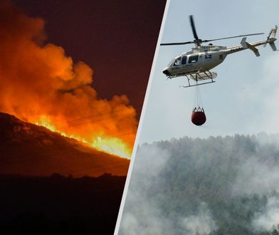 Działo się w nocy. Koszmarne pożary w Hiszpanii