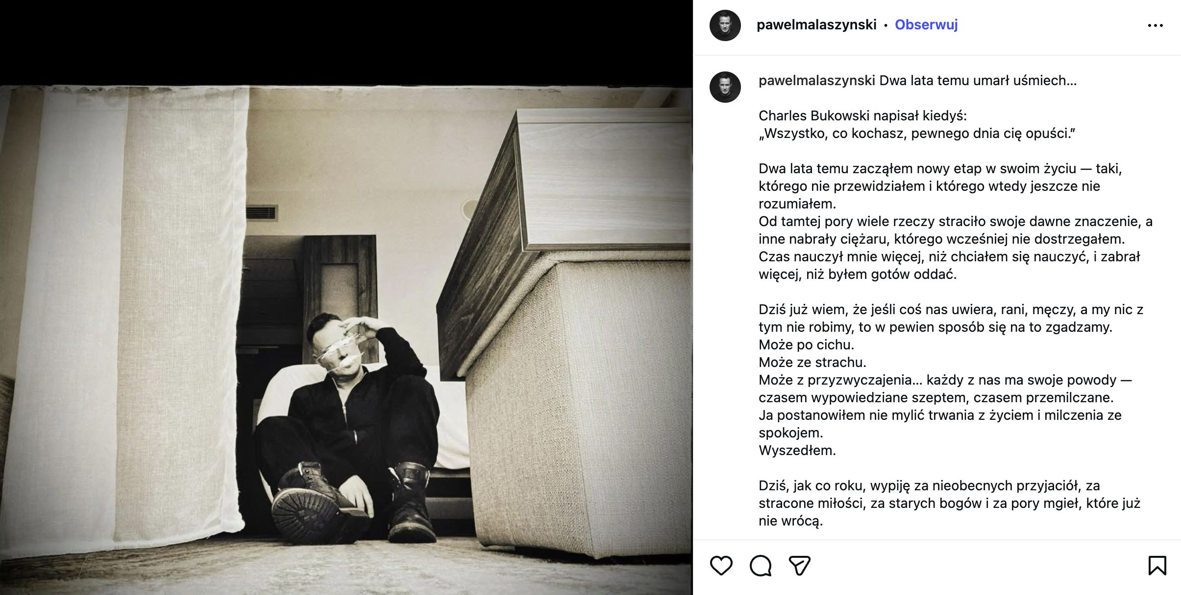 Wpis Pawła Małaszyńskiego