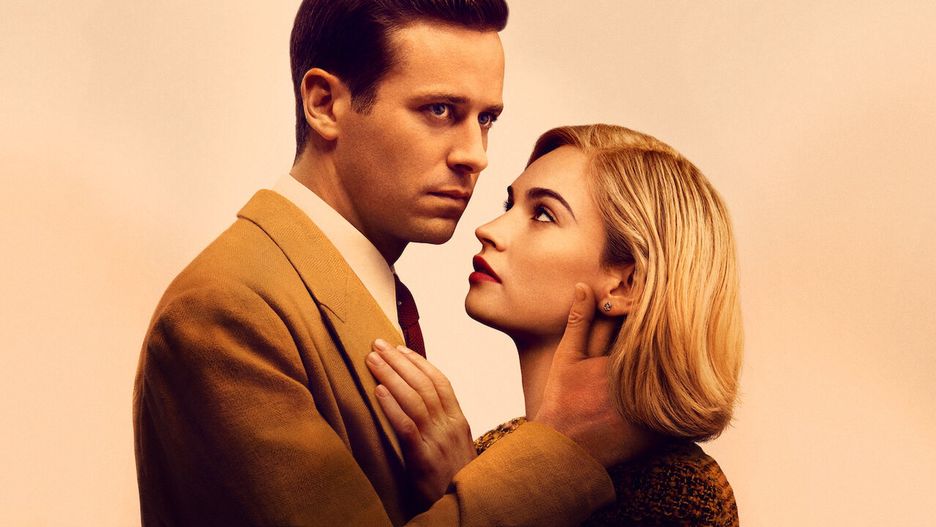 Armie Hammer i Lily James w filmie Rebeka