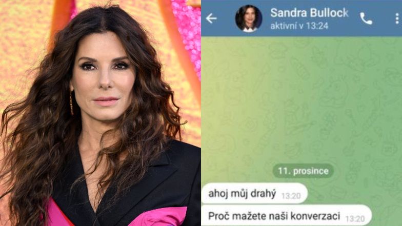 70-latek myślał, że rozmawia z Sandrą Bullock