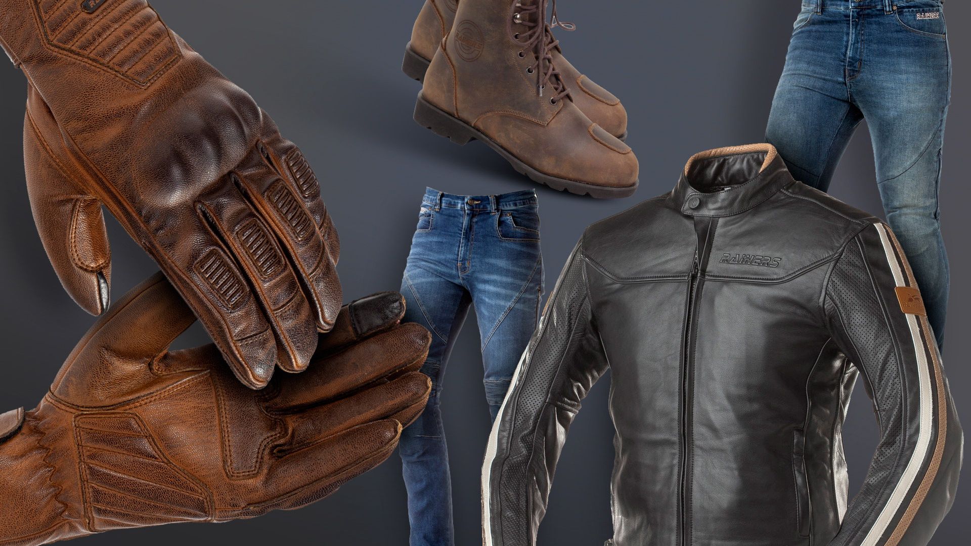 Ubrania motocyklowe Rainers