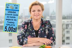 Katarzyna Bosacka pokazała, ile kosztuje wejście do toalety na Helu. Cena zaskakuje