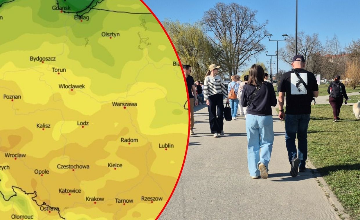 Przed nami eksplozja ciepła. Termometry wskażą choćby 24 st. C!