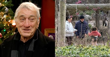 RZADKI WIDOK: 82-letni Robert De Niro spędza w Central Parku czas z partnerką i TRZYLETNIĄ CÓRKĄ (FOTO)