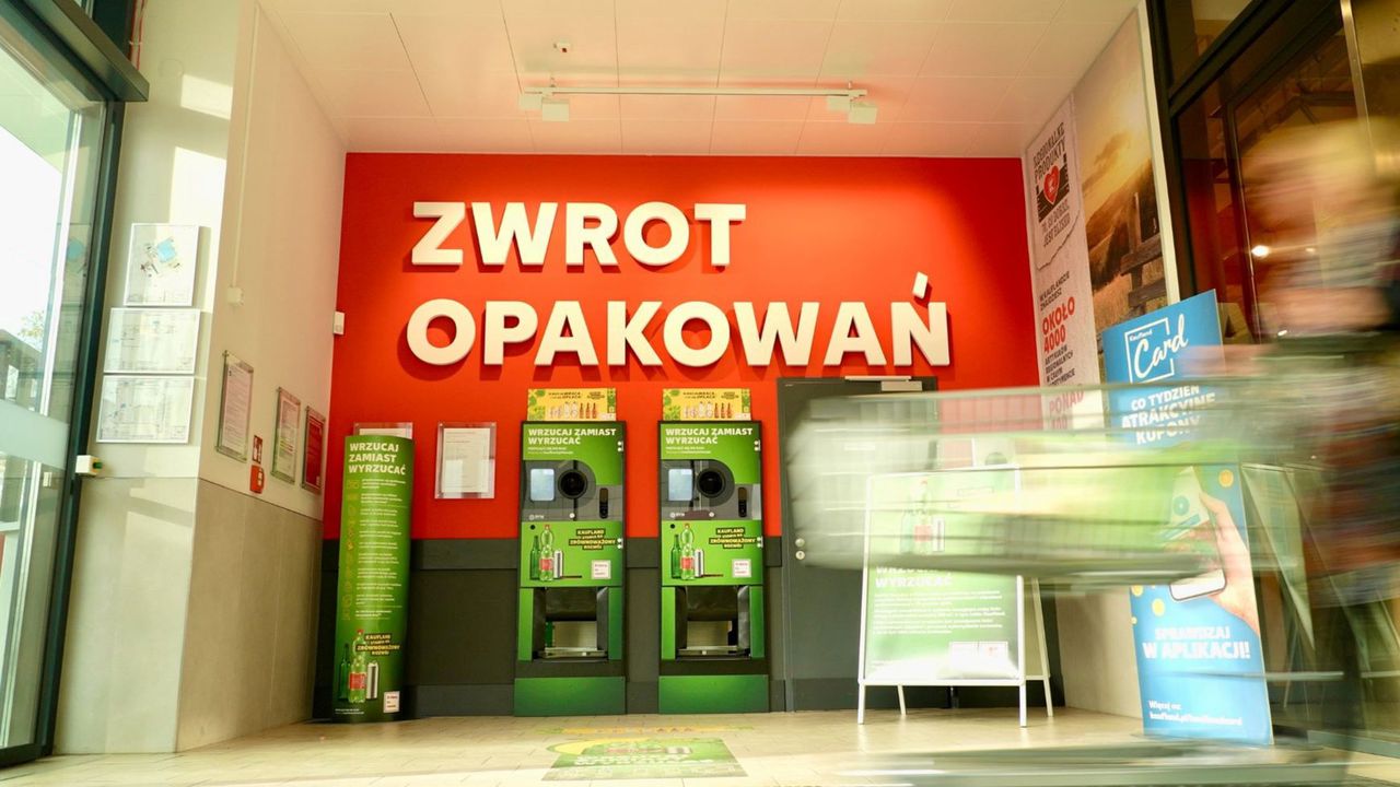 Kaufland wydał na budowę systemu kaucyjnego 235 mln złotych