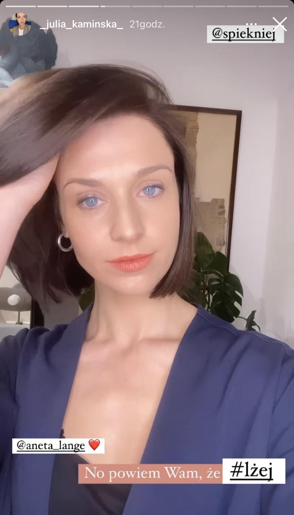 Julia Kamińska mocno skróciła włosy