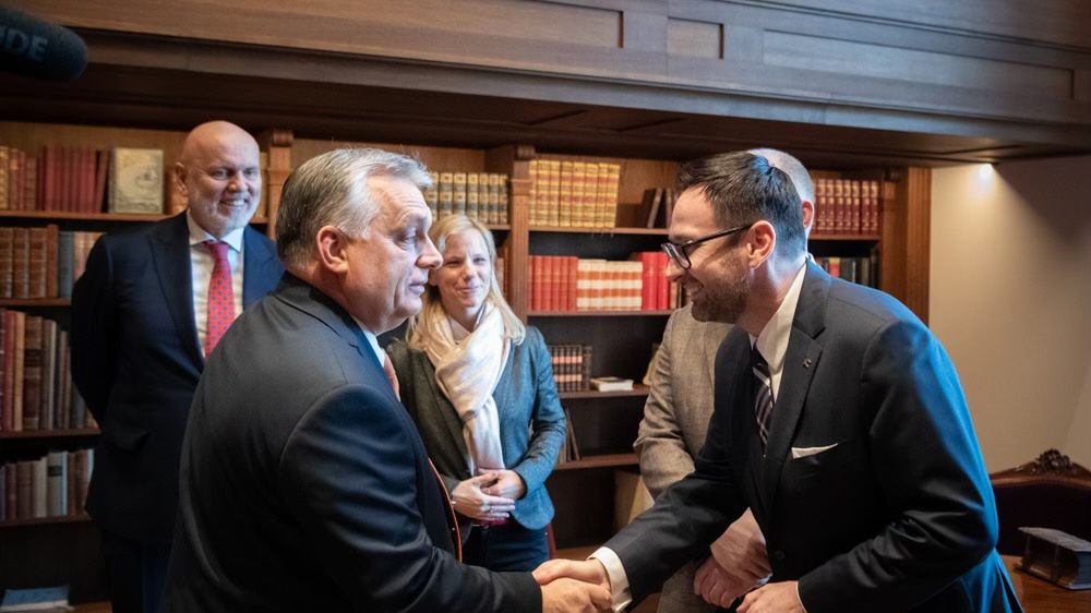 Archiwalne zdjęcie z wizyty Daniela Obajtka na Węgrzech. Pochodzi z 2022 roku