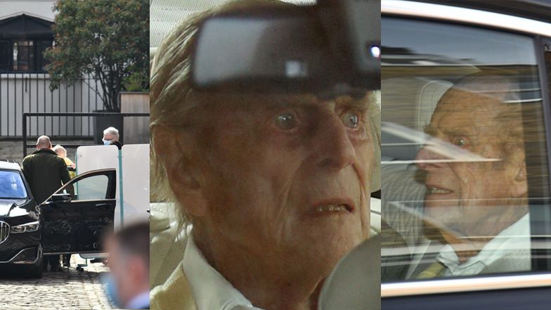 Książę Filip wyszedł ze szpitala