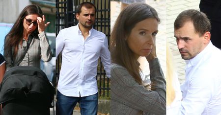 Marta Kaczyńska i Marcin Dubieniecki przyszli wspólnie na rozpoczęcie roku szkolnego córki. "Nie odezwali się do siebie nawet słowem" (ZDJĘCIA)