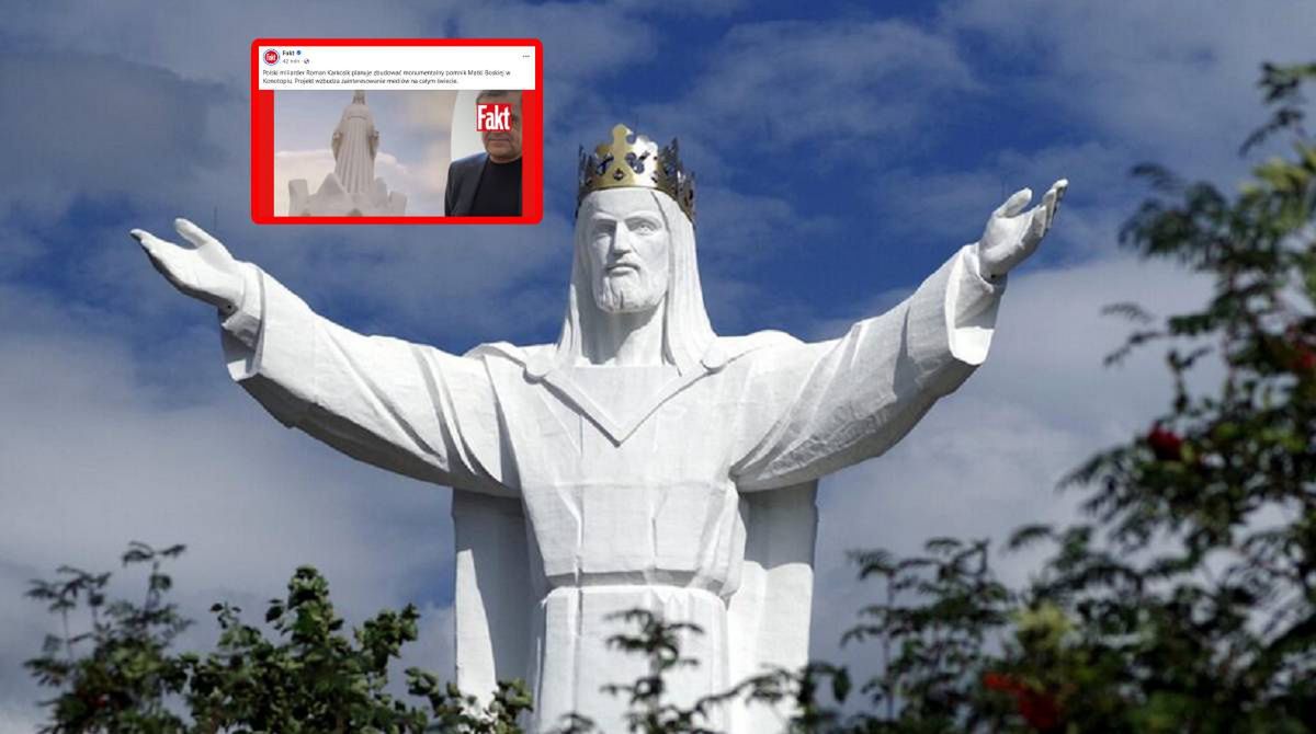 Najwyższa w Europie Matka Boska. Już się rozpisują na świecie