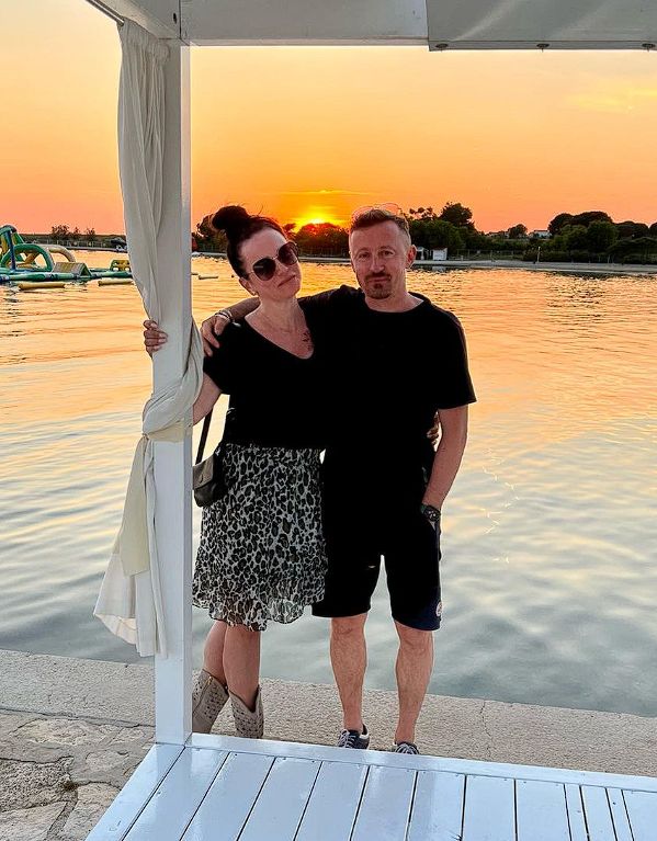 Adam Małysz i Izabela Małysz