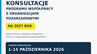 Ostrowieckie organizacje mogą wpłynąć na współpracę z miastem. Konsultacje ruszą 1 października