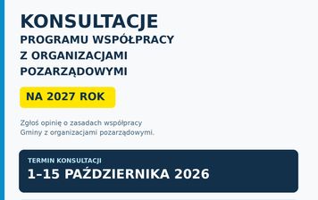 Ostrowieckie organizacje mogą wpłynąć na współpracę z miastem. Konsultacje ruszą 1 października
