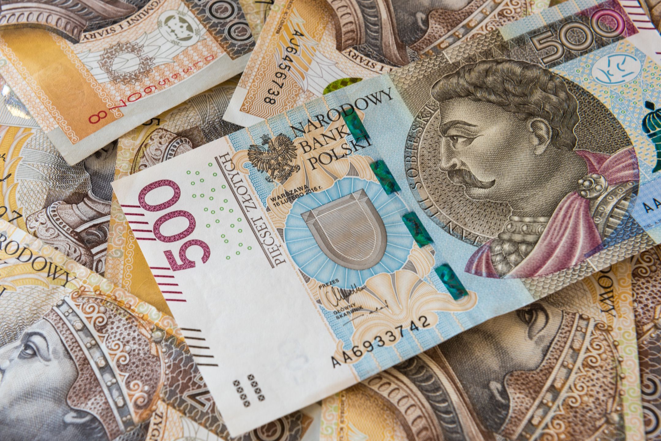 500, 200, accountant, accounting, background, bank, banking, banknote, bill, business, buy, cash, currency, debt, earnings, economy, europe, european, exchange, finance, financial, fortune, income, investment, loan, money, paper, pay, payment, pln, poland, polish, rich, salary, savings, tax, white, zloty, new, fresh, iii, sobieski, jan