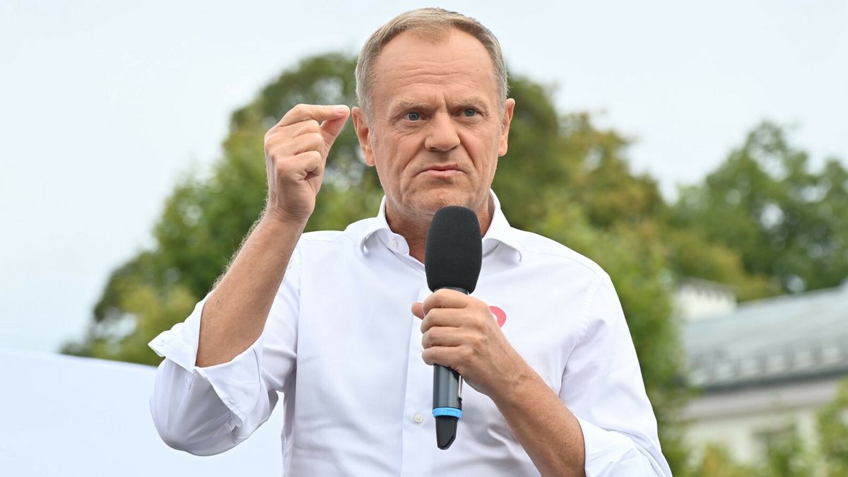 Dzień po wyborach pojadę i odblokuję pieniądze z KPO - obiecał w Sopocie Donald Tusk 