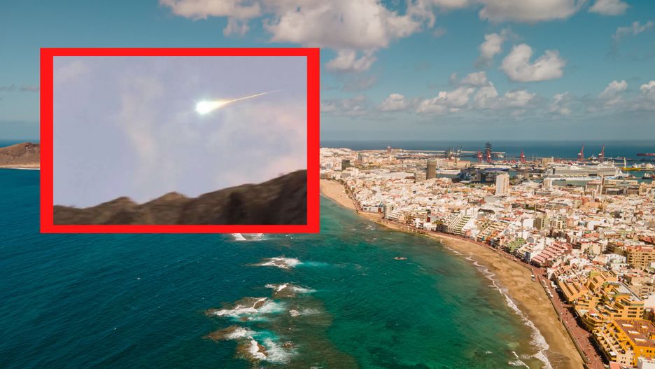 Na terenie Wysp Kanaryjskich spadł meteoryt.