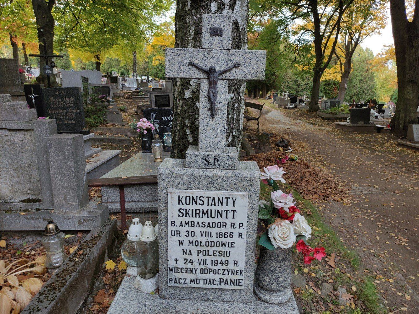 Miejsce spoczynku Konstantego Skirmunta