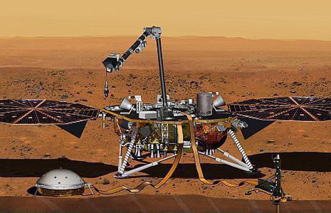 Sonda InSight wyląduje w poniedziałek na Marsie. Na pokładzie polskie urządzenie Kret