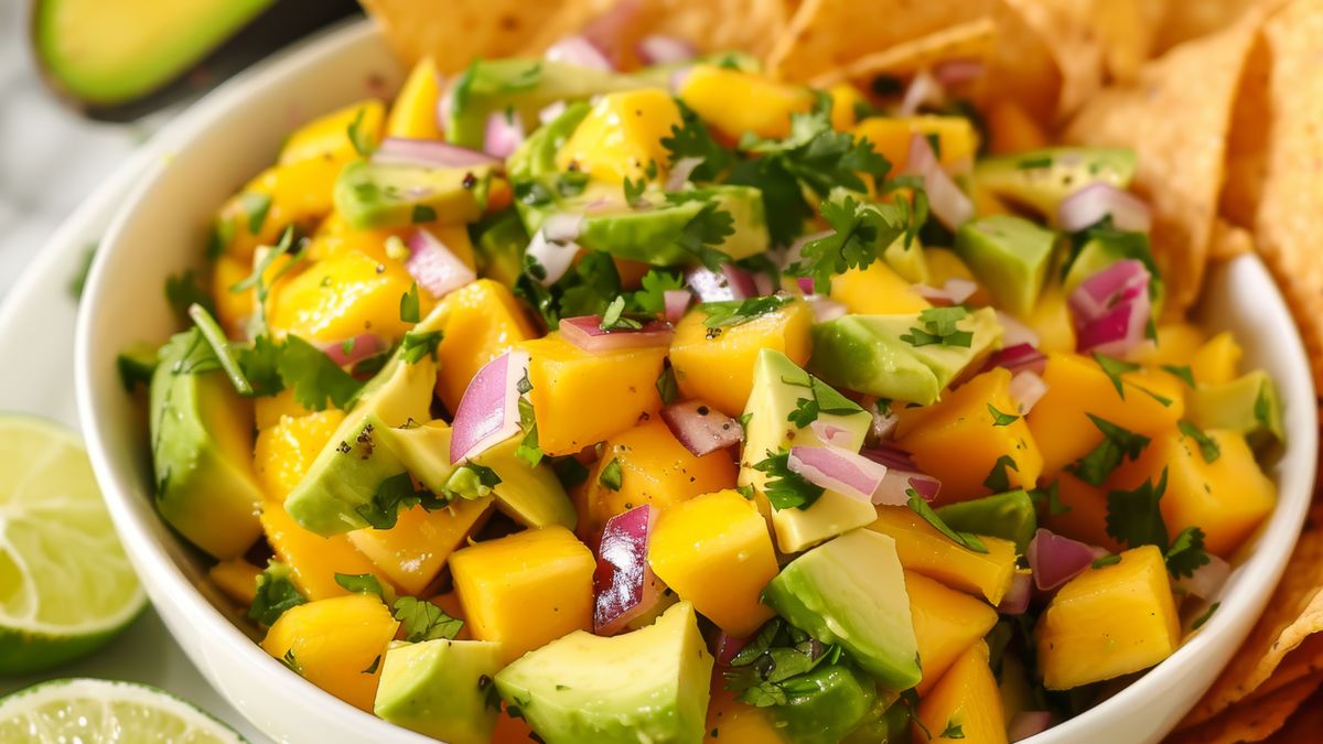 Prosty przepis na salsę z mango i awokado