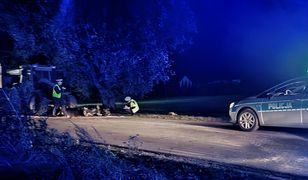 Uderzył motocyklem w ciągnik rolniczy. 17-latek zginął na miejscu