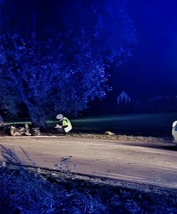 Uderzył motocyklem w ciągnik rolniczy. 17-latek zginął na miejscu