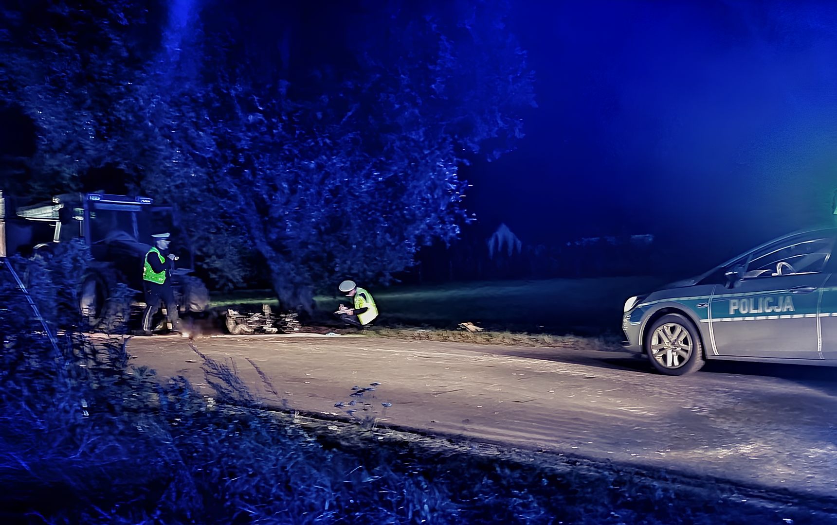 Motocyklista zginął na miejscu