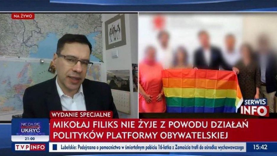 TVP Info odpiera atak, obwiniając za śmierć 16-latka Platformę Obywatelską