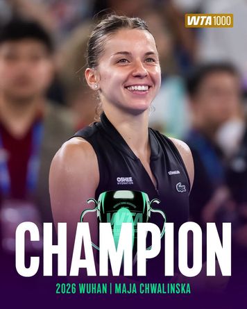 Maja Chwalińska triumfuje w Wuhan! Wielki sukces polskiej tenisistki!